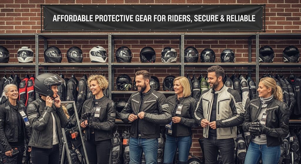 affordable protective gear for riders
